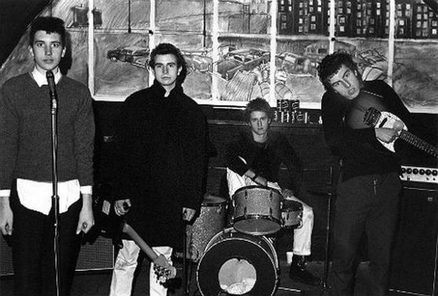 The original Subway Sect - Rob Simmons, Paul Myers, Paul Smith, Vic Godard.